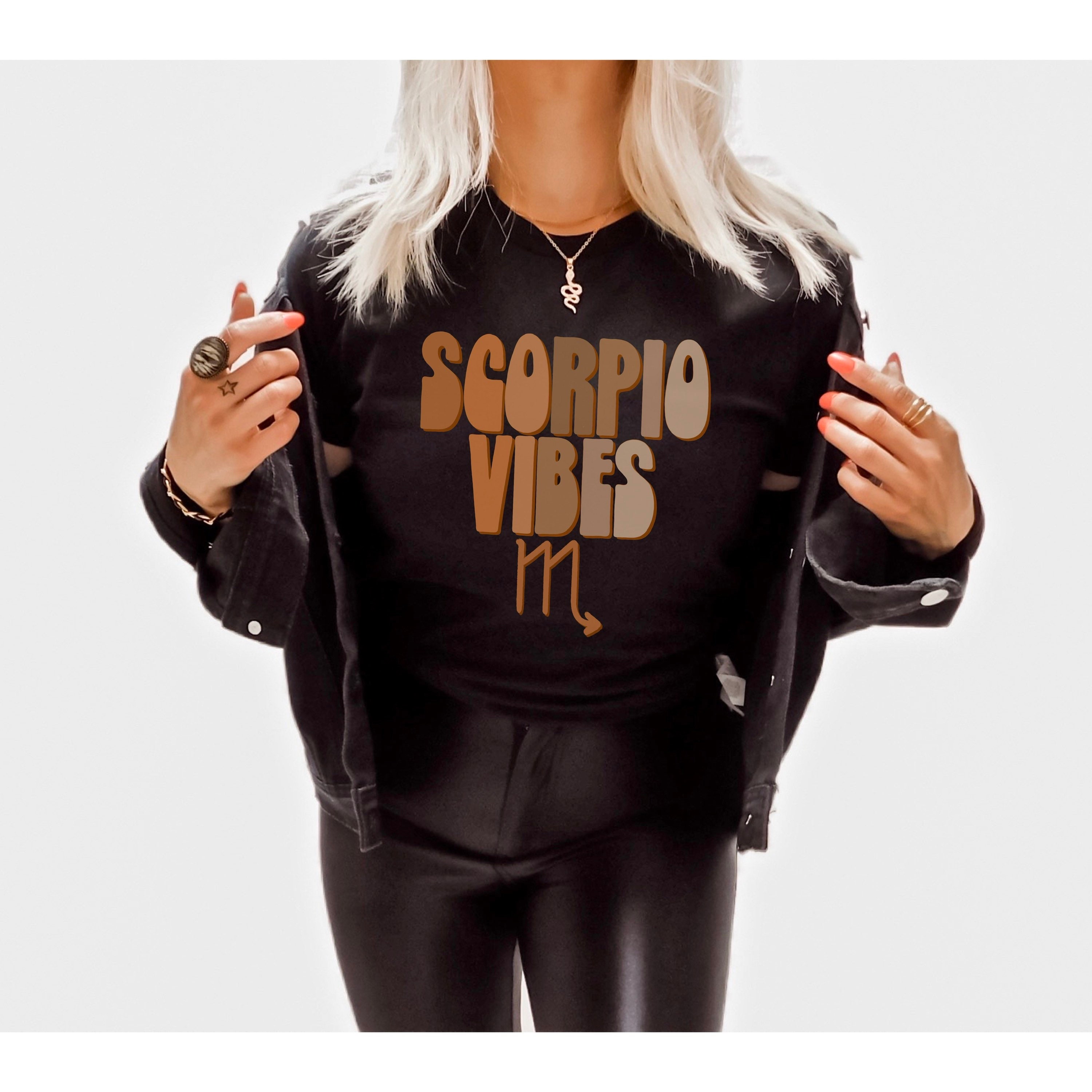 Scorpio 70s Shirt Astrology Shirt Scorpio Vintage Style Shirt - Etsy