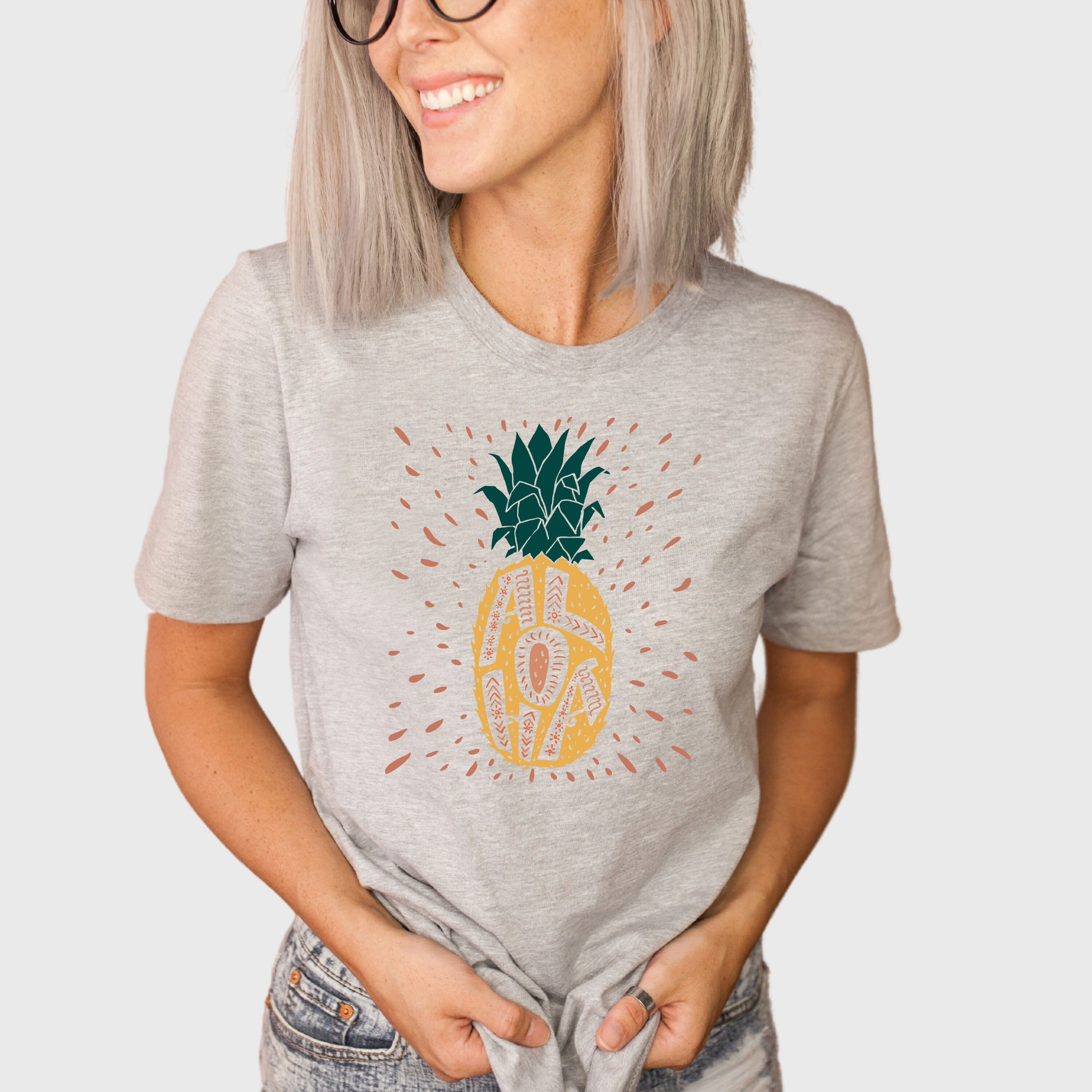Aloha Shirt With Flowers Aloha Summer Shirt Hawaii Shirt - Etsy