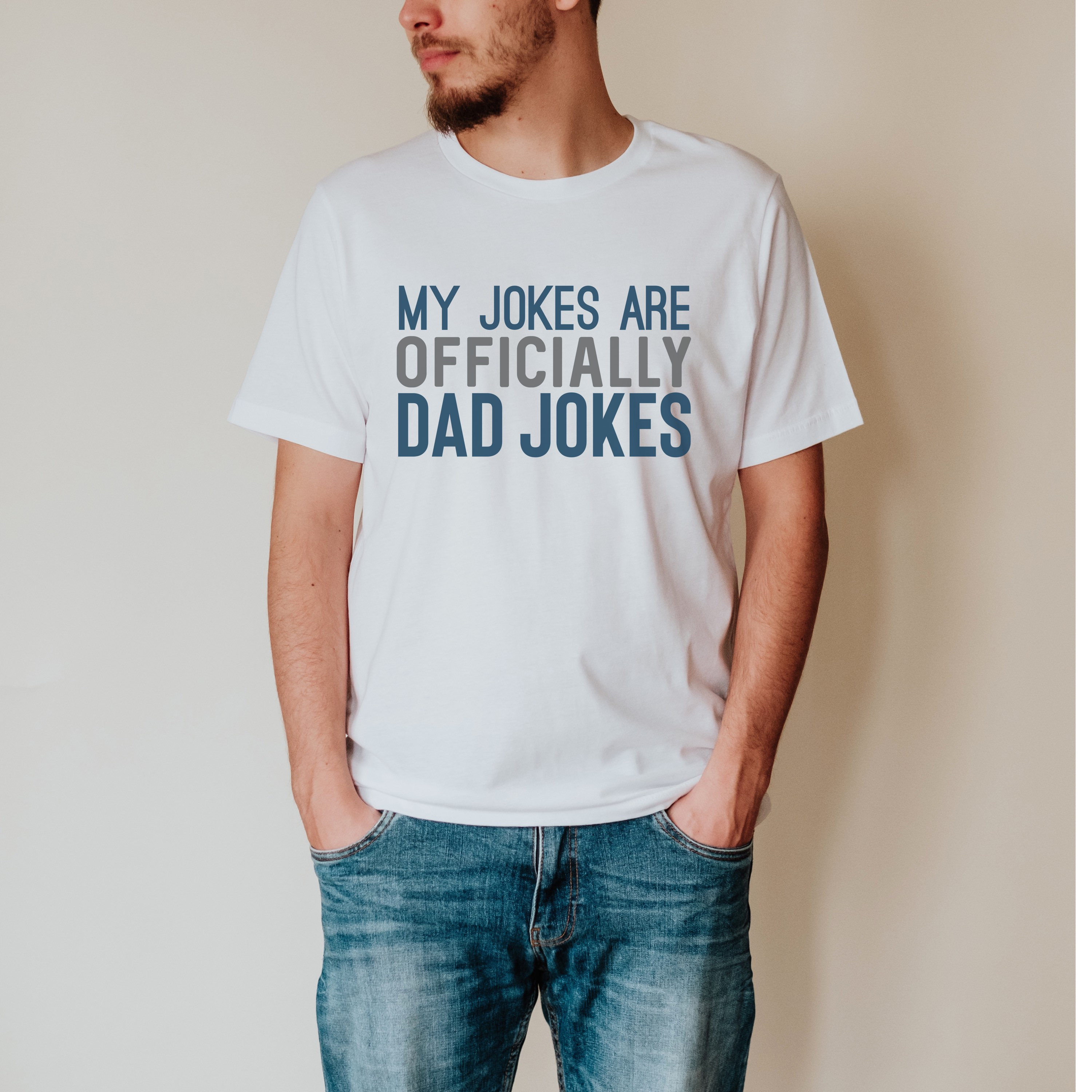 Dad Joke T Shirt
 Dad Shirt Tshirt My Jokes Are ficially Dad Jokes Shirt
