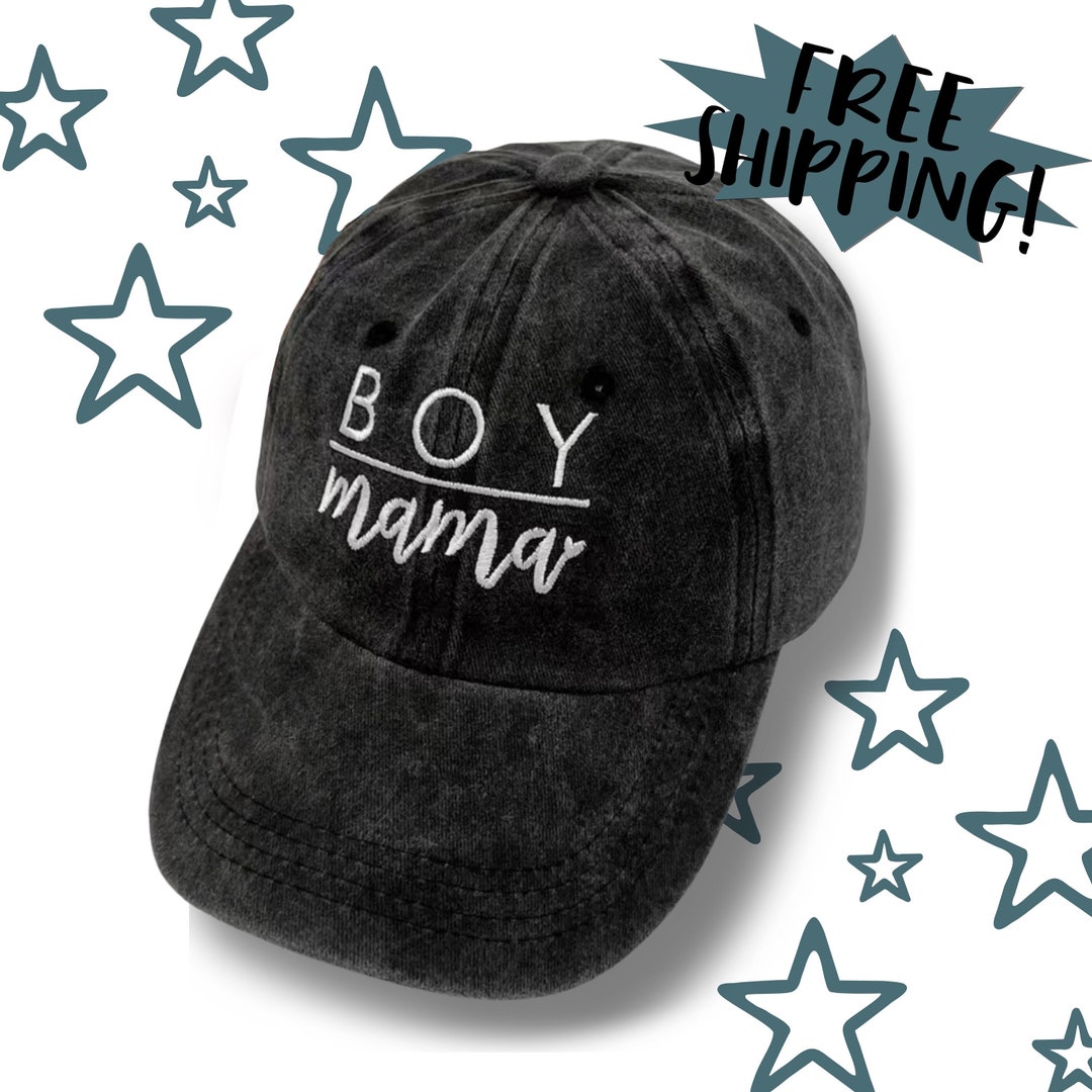 Boy Mama Hat Boy Mom Baseball Hat Gifts for Mom Boy Mama Etsy