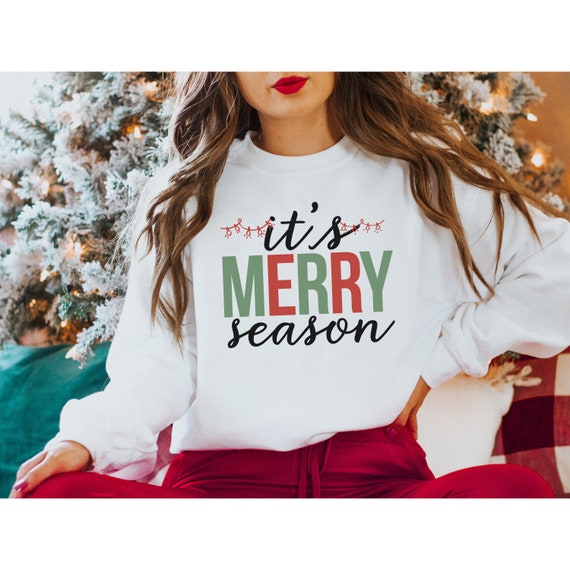 Merry and Bright Christmas Sweatshirt 