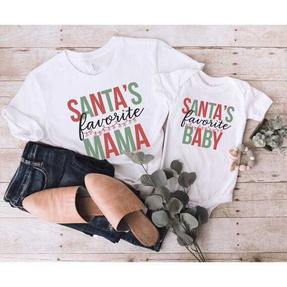 Family Christmas shirts Mom 