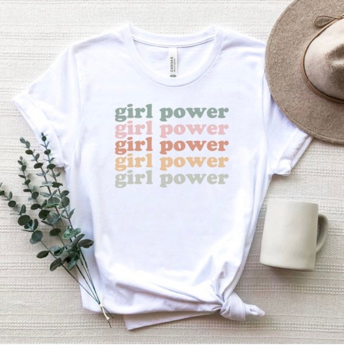 Girl Power Baby Toddler Youth Shirt Girl Power Little Girl Etsy
