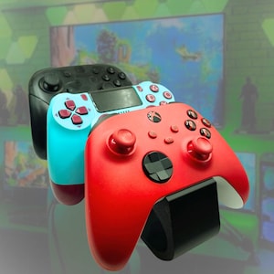 Controller Stand - Universal – **NEW COLORS** - Gamepad Holder for Xbox, PlayStation, Switch – Gaming Desk Setup Organizer