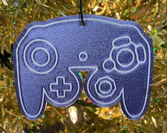 Gamecube Controller Inspired Ornament | Gaming | Christmas | Holiday | 3DPrinted