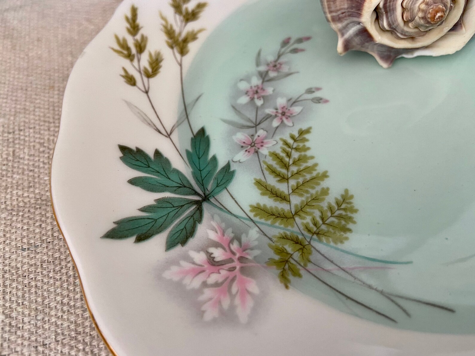 Lovely 3 piece tea cup / dessert set by Queen Anne Louise Etsy