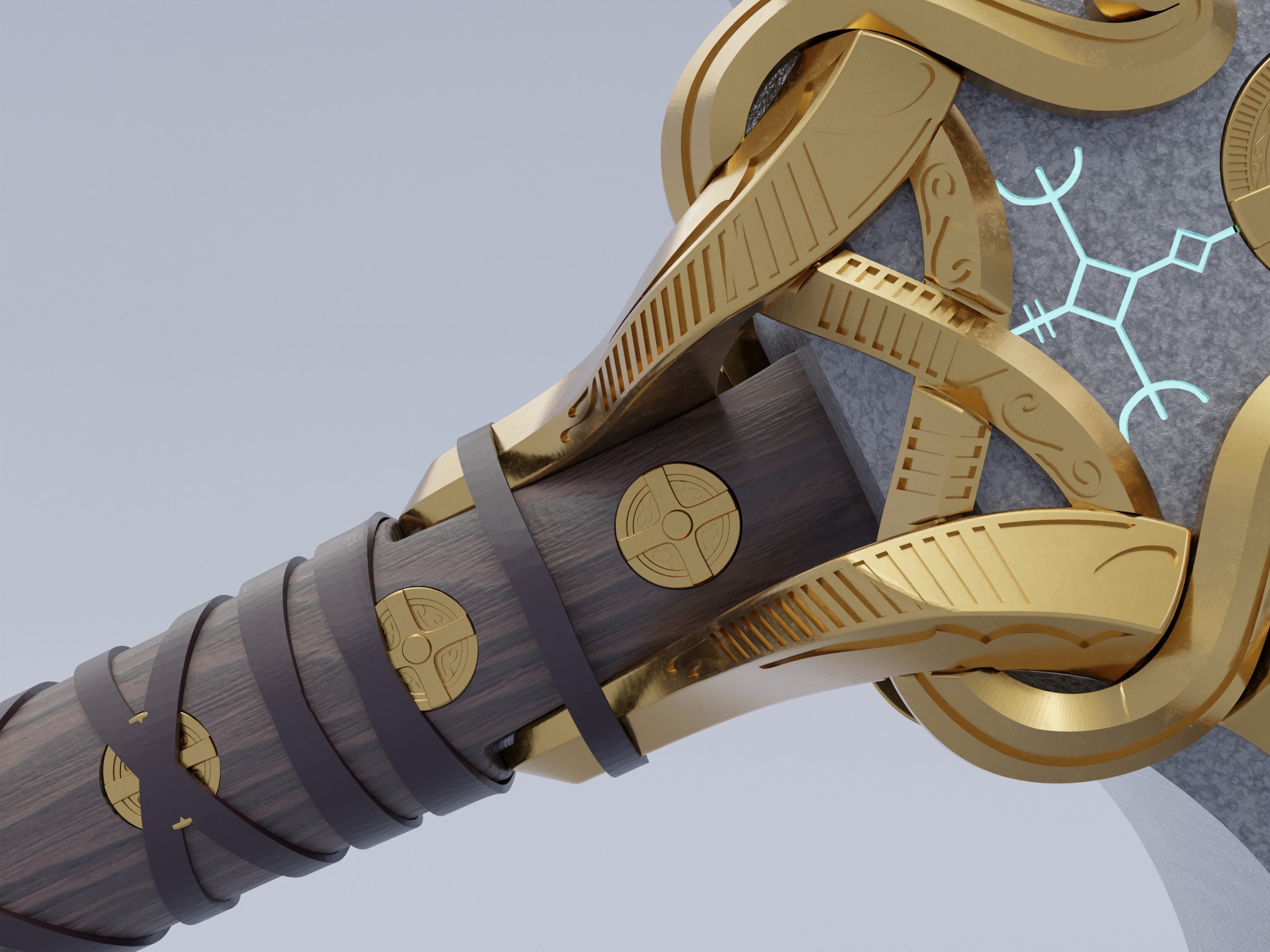 God of War - Thor mjolnir 3D print model 3D Print Model in Scans and  Replicas 3DExport