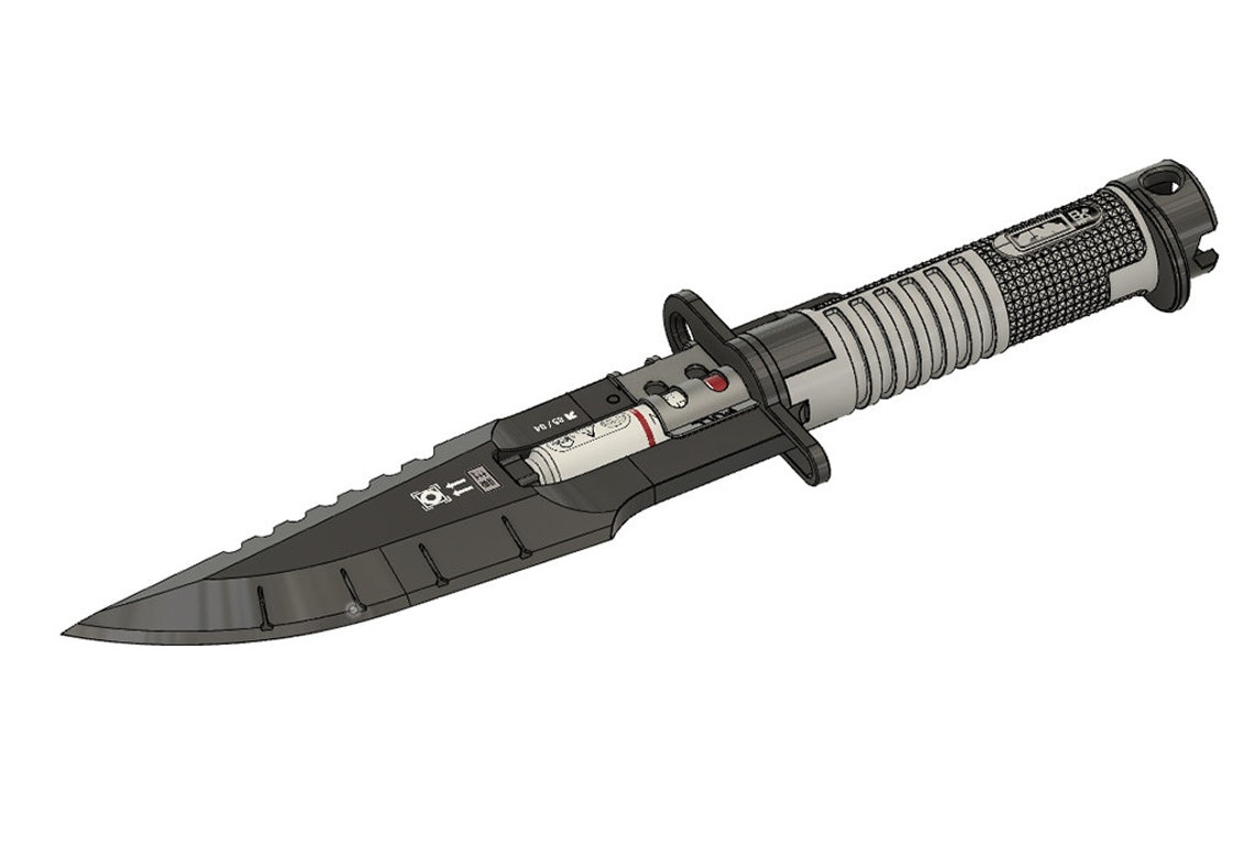 Neurotoxin Combat Knife Cyberpunk 2077 3D Printing Files Etsy Australia