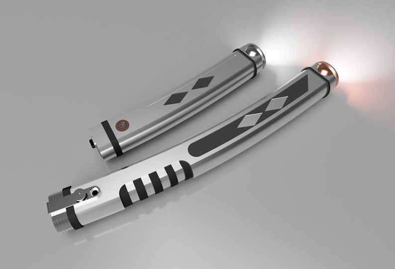 Ahsoka Tano's Lightsabers The Mandalorian / Rebels 3D | Etsy
