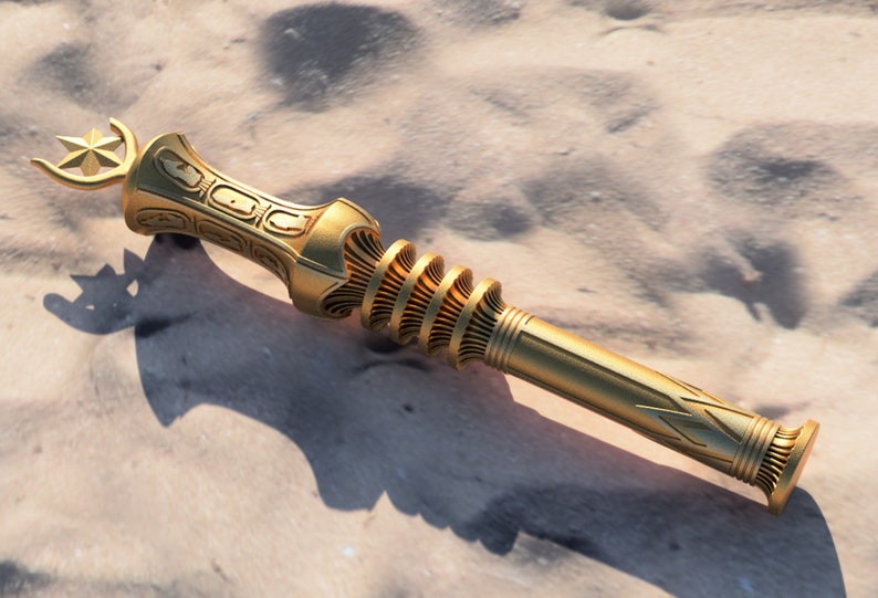 Sceptre of Osiris the Mummy Returns 3D Printing Files Etsy