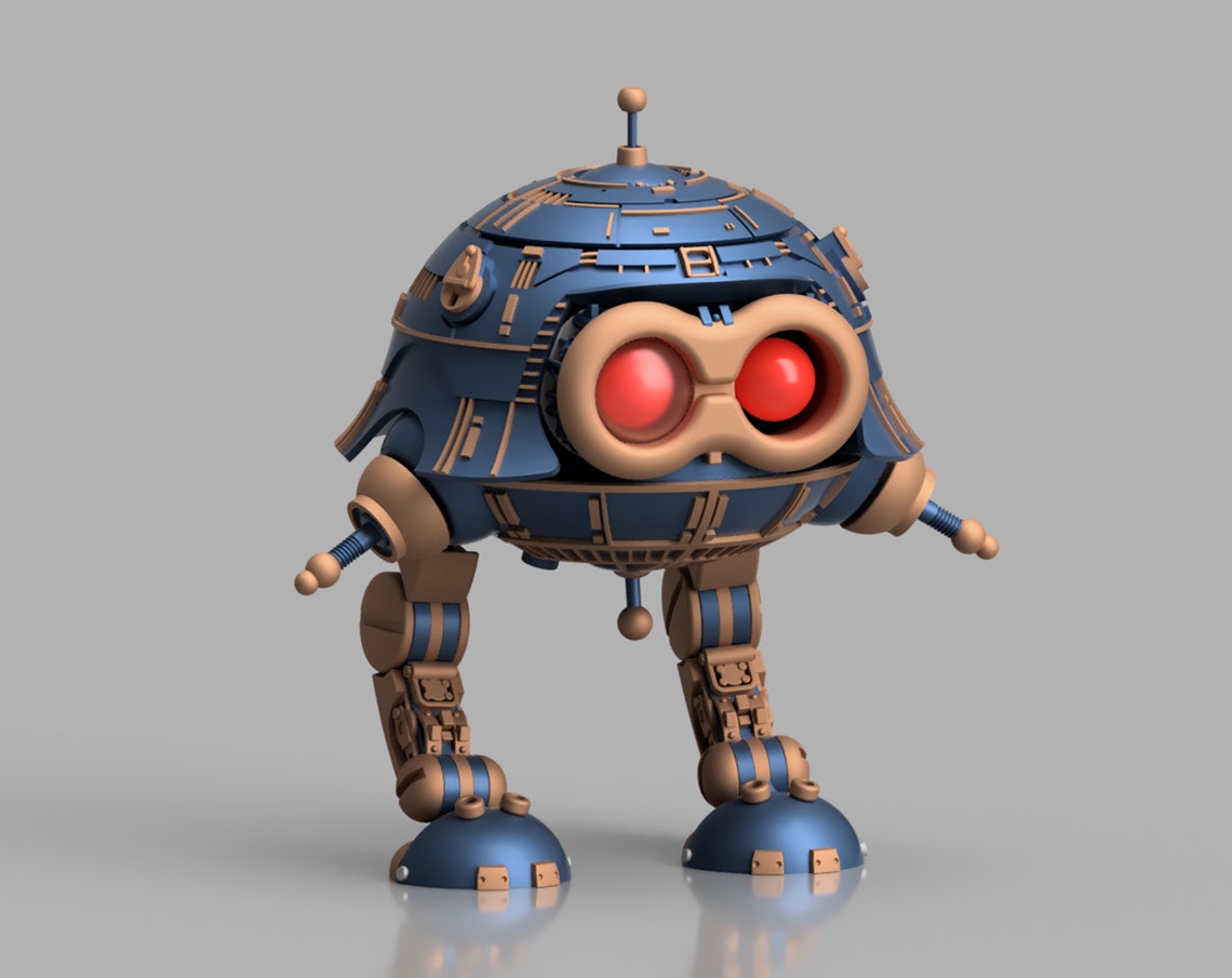 Flotsam Jetsam and Wheems Batteries Not Included 3D Etsy Canada