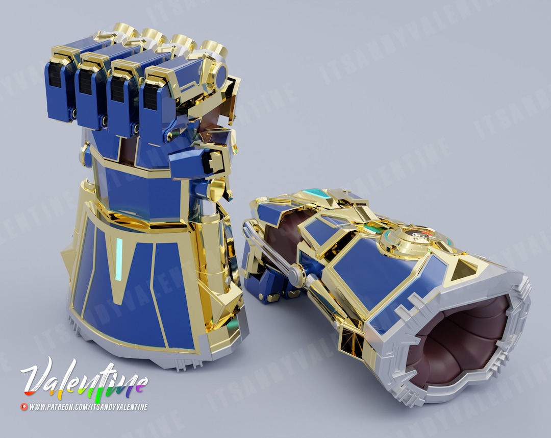 Vi の Atlas グローブ / ガントレット - Arcane (3D 印刷ファイル 