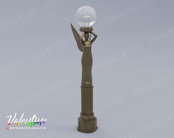 Angel Lamp - Alan Wake 2 (3D Printing Files)