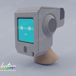 Robot Mask - Stray (3D Printing Files)