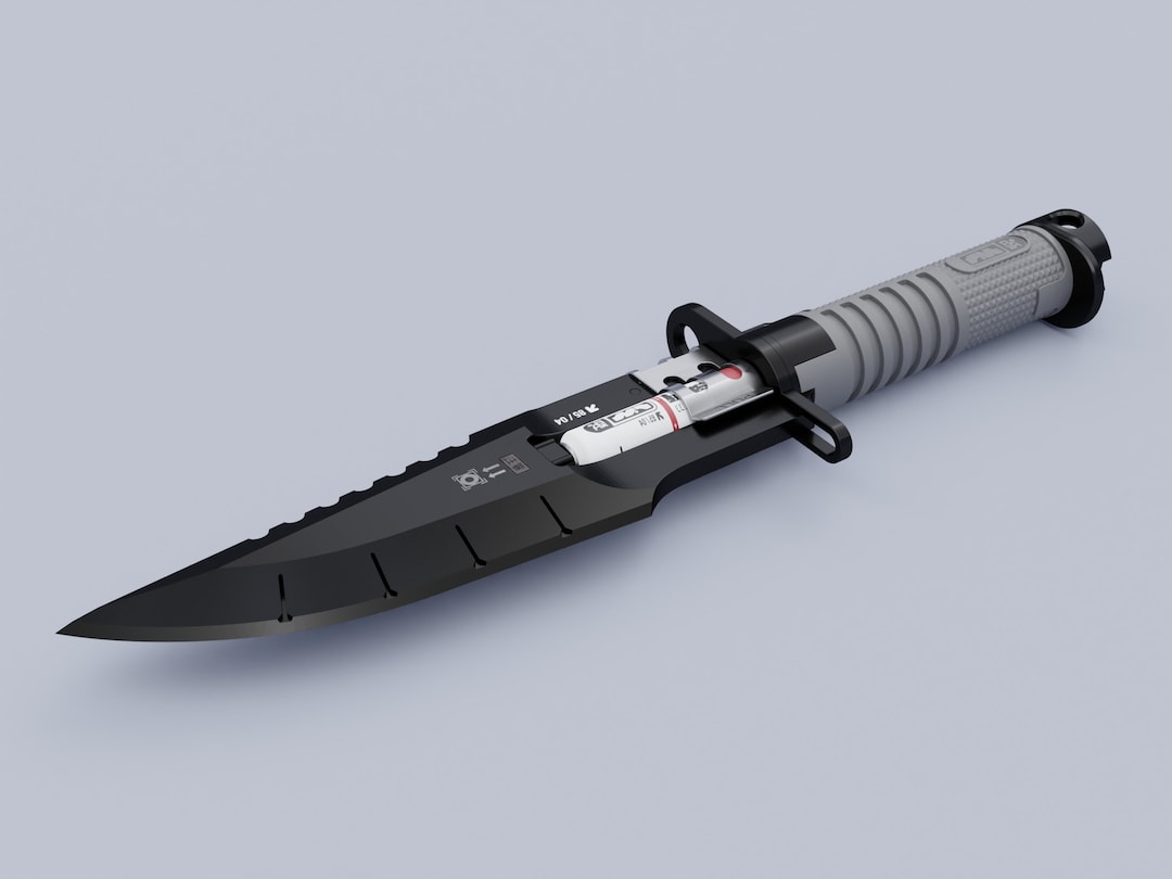 Neurotoxin Combat Knife Cyberpunk 2077 3D Printing Files Etsy UK