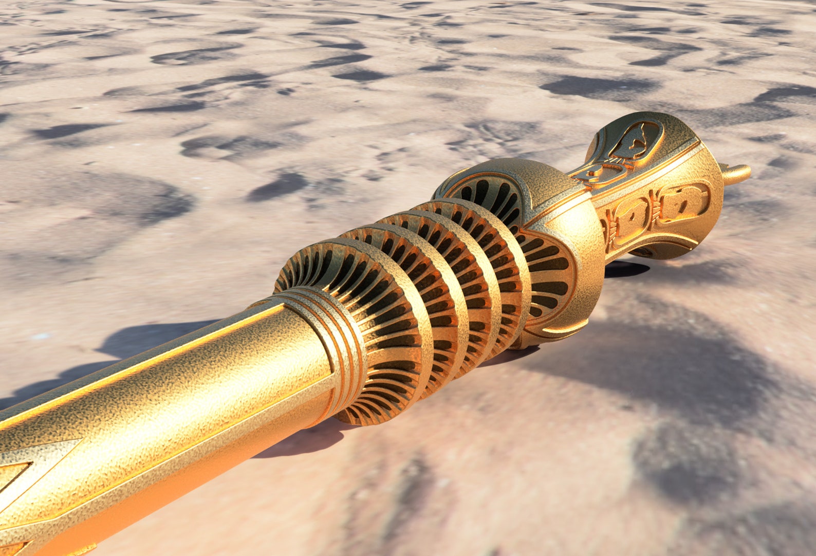 Sceptre of Osiris the Mummy Returns 3D Printing Files Etsy
