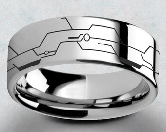 Nier Automata Wedding Band, Nier Automata Wedding Ring, Gamer