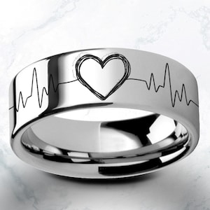 Rings that detect partner's heartbeat on sale