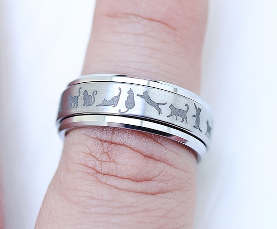 Cat spinner ring discount