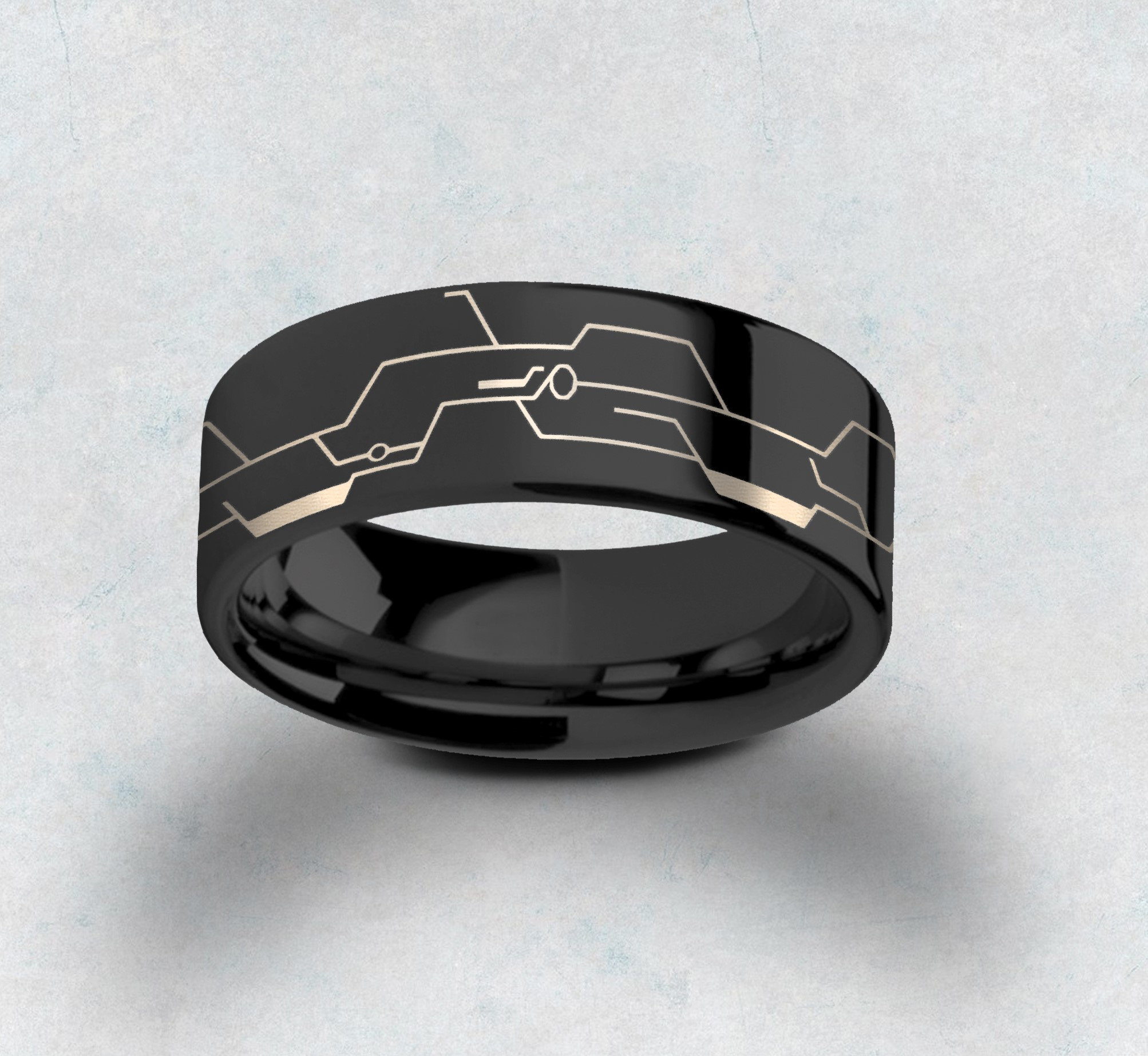 Personalized Engraved Nier Automata Ring, 2B Android Ring, Neir ...