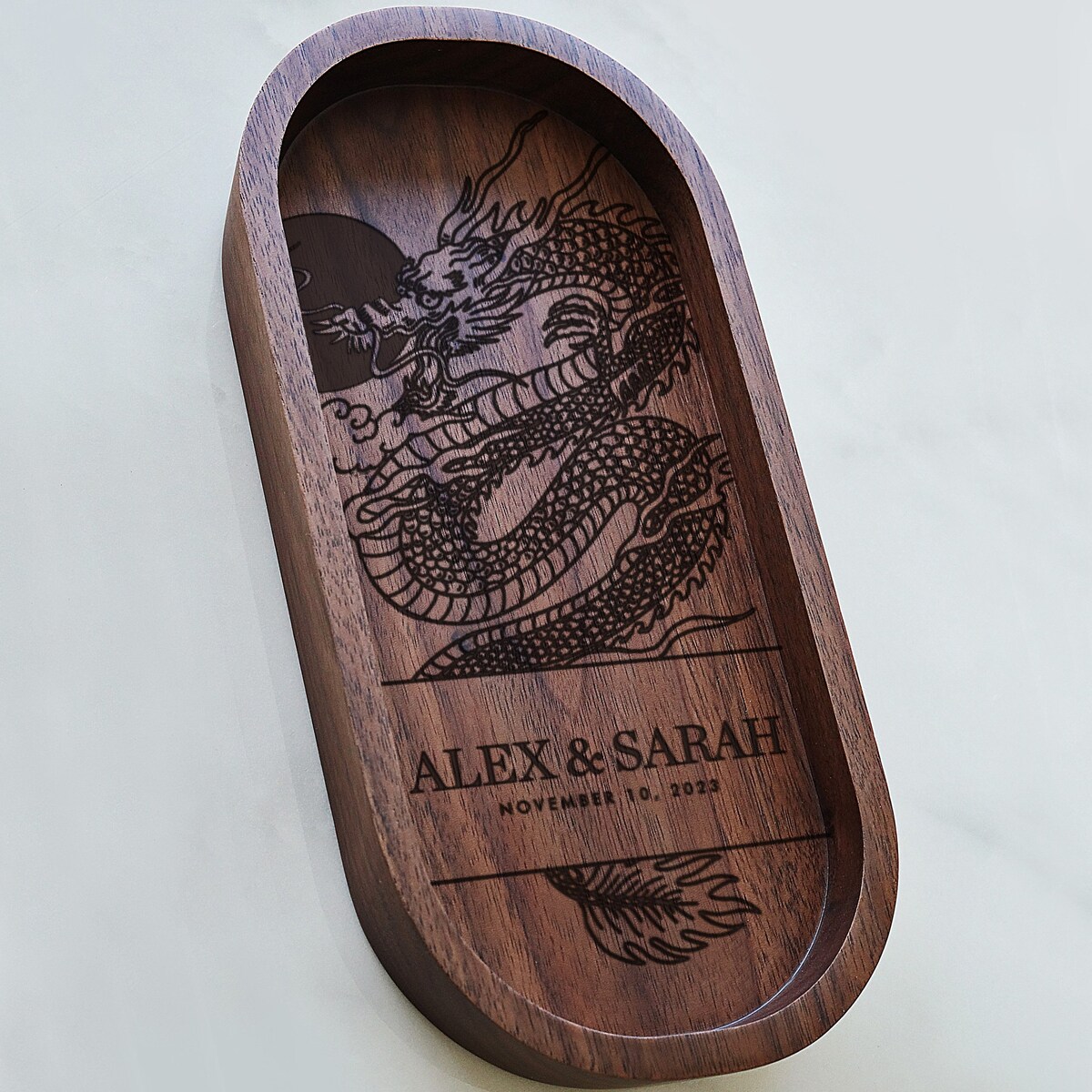 Custom Wedding Ring Dish - Etsy