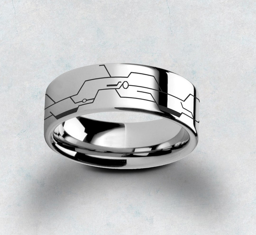 Personalized Engraved Nier Automata Ring, 2B Android Ring, Neir ...