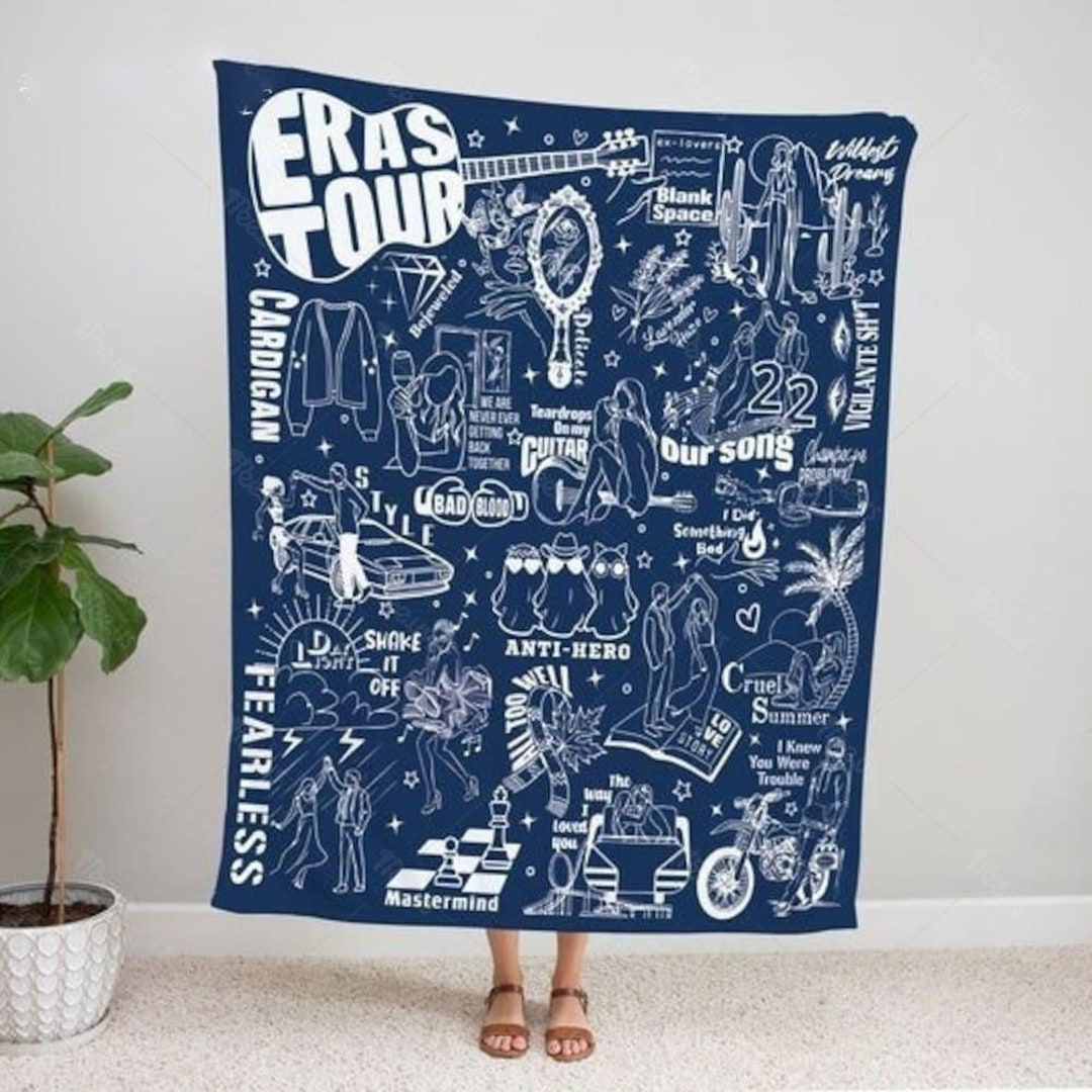 Karma is A Cat Blanket Taylor Sherpa Blanket Gift for Swift Etsy