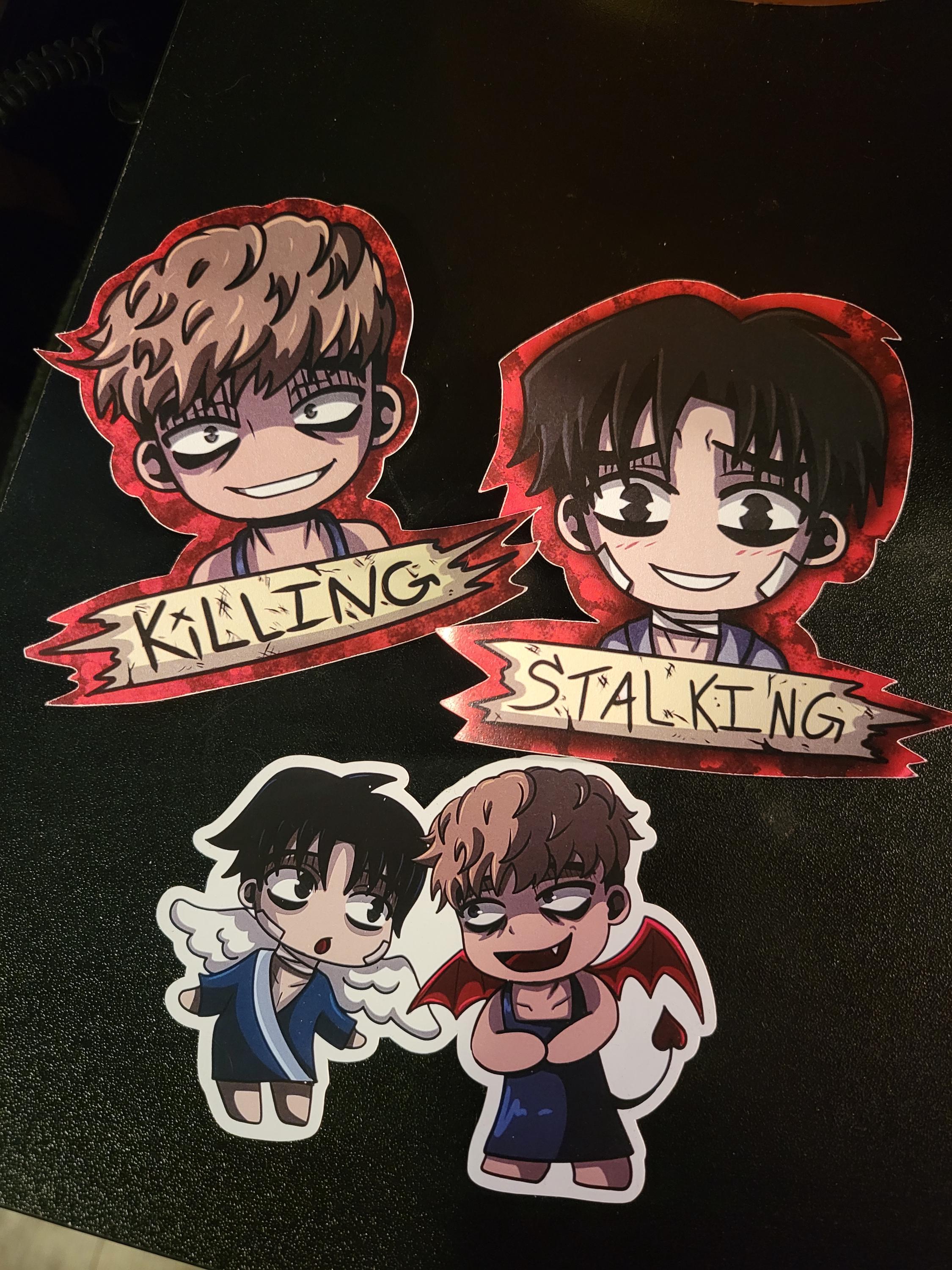 Killing Stalking Stickers - Etsy