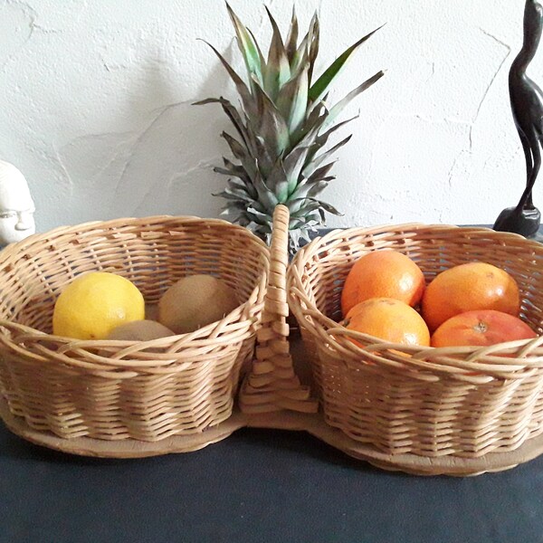 Panier à pinces à linge - Panier à pinces à linge - avec 24 pinces à