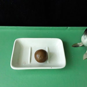 Old soap holder Sarreguemines and Digoin