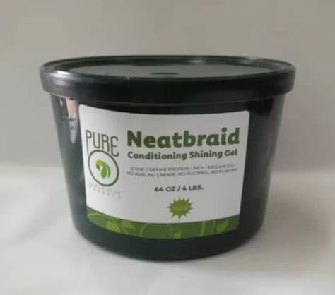 Pure O Natural Neat Braid Beauty Professional Conditioning Shining Gel 