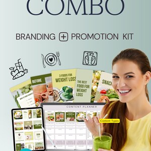 Dietitian Combo Instagram Bundle-Canva Template-Content Planner-Post Caption-Reel-Insta Story-Carousel -DM Manychat-Dietician