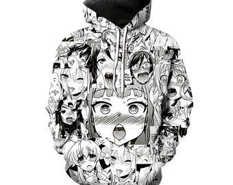 ahegao face sweater