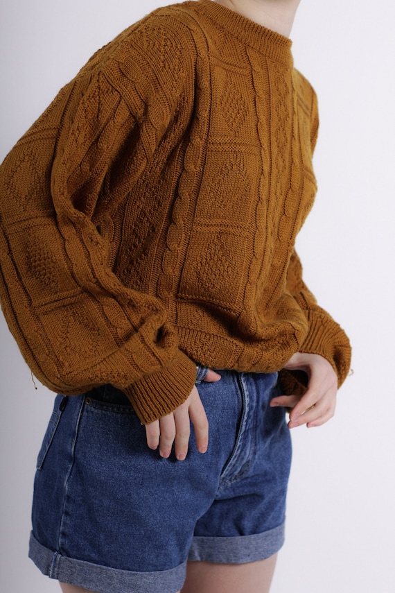 Cottagecore sweater, Comfy Vintage Sweater, Oversi