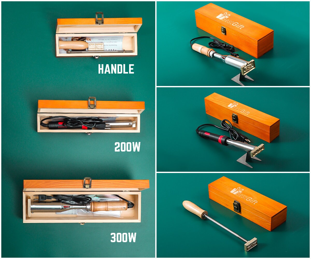 Signature Brand Iron custom Branding Iron for Wood fathers Day Gift