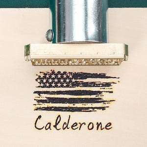 Flag logo stamp,Electric branding iron for wood,Signature stamp iron,Custom wood burning stamp,Custom Leather Stamp For Gift.