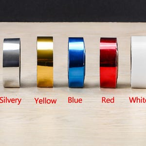 Carta stagnola per stampaggio a caldo su pelle, ferro da stiro personalizzato per pelle, carta dorata per stampaggio a caldo su rullo, la larghezza predefinita è 2 cm.