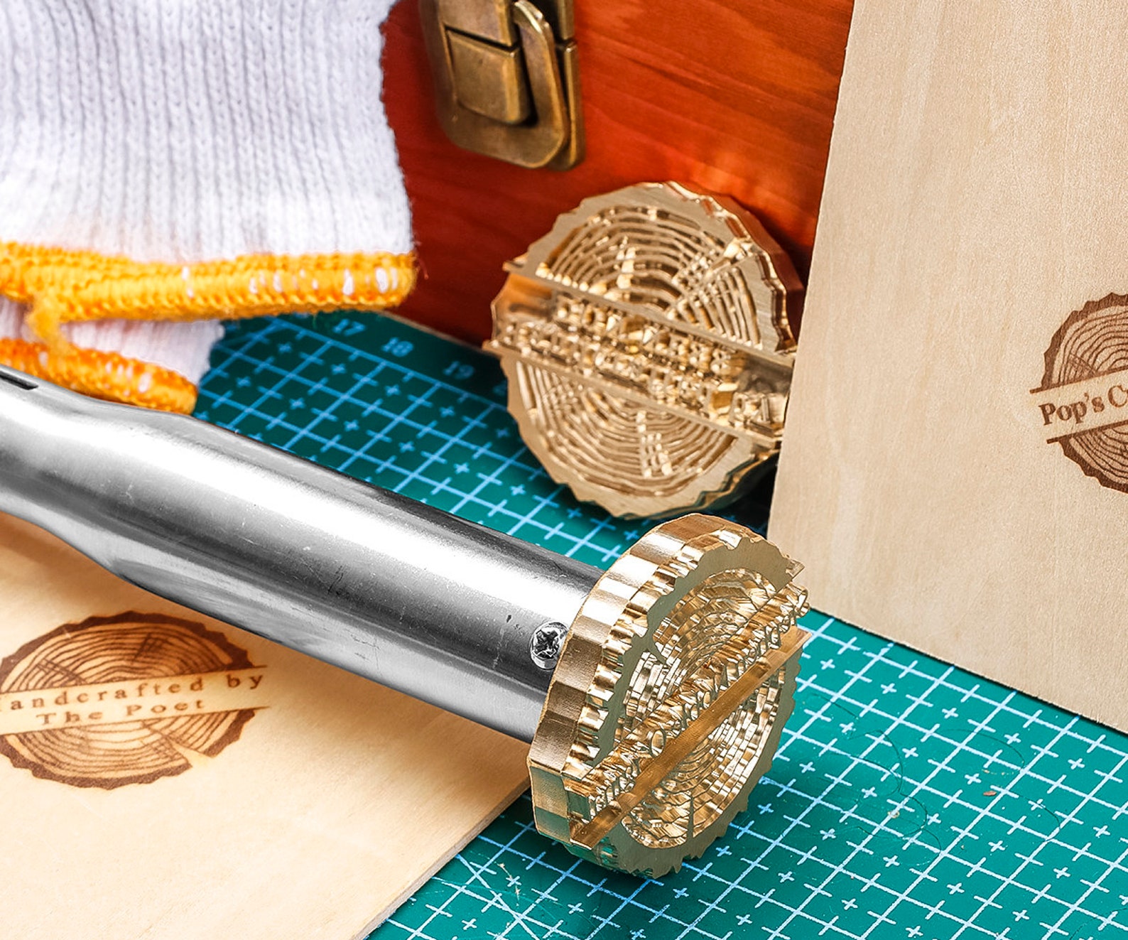 Wood Burning Stamp / Branding Iron for Wood / Custom Wood Etsy