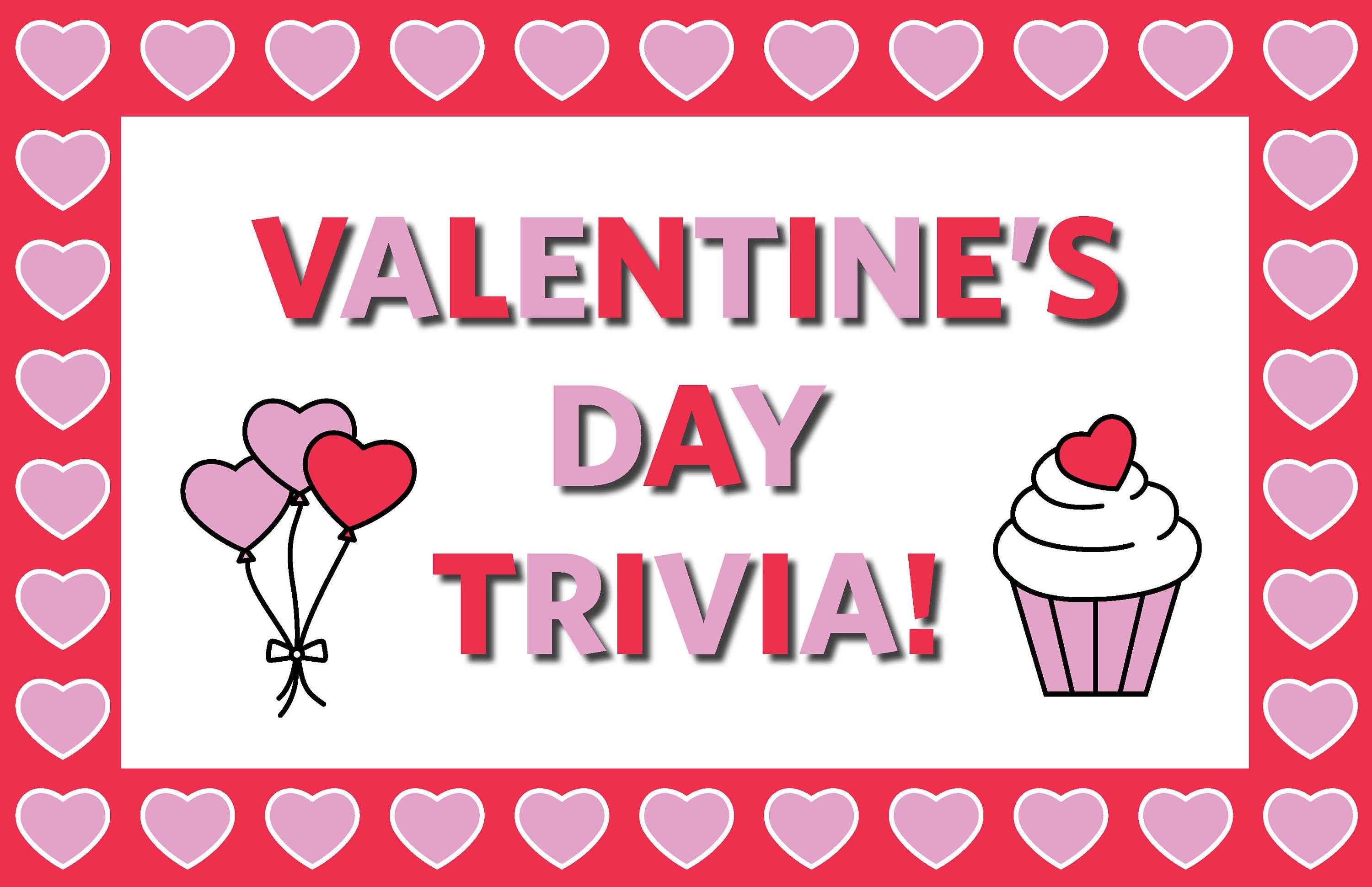 Valentine's Day Trivia Virtual Trivia Party Etsy
