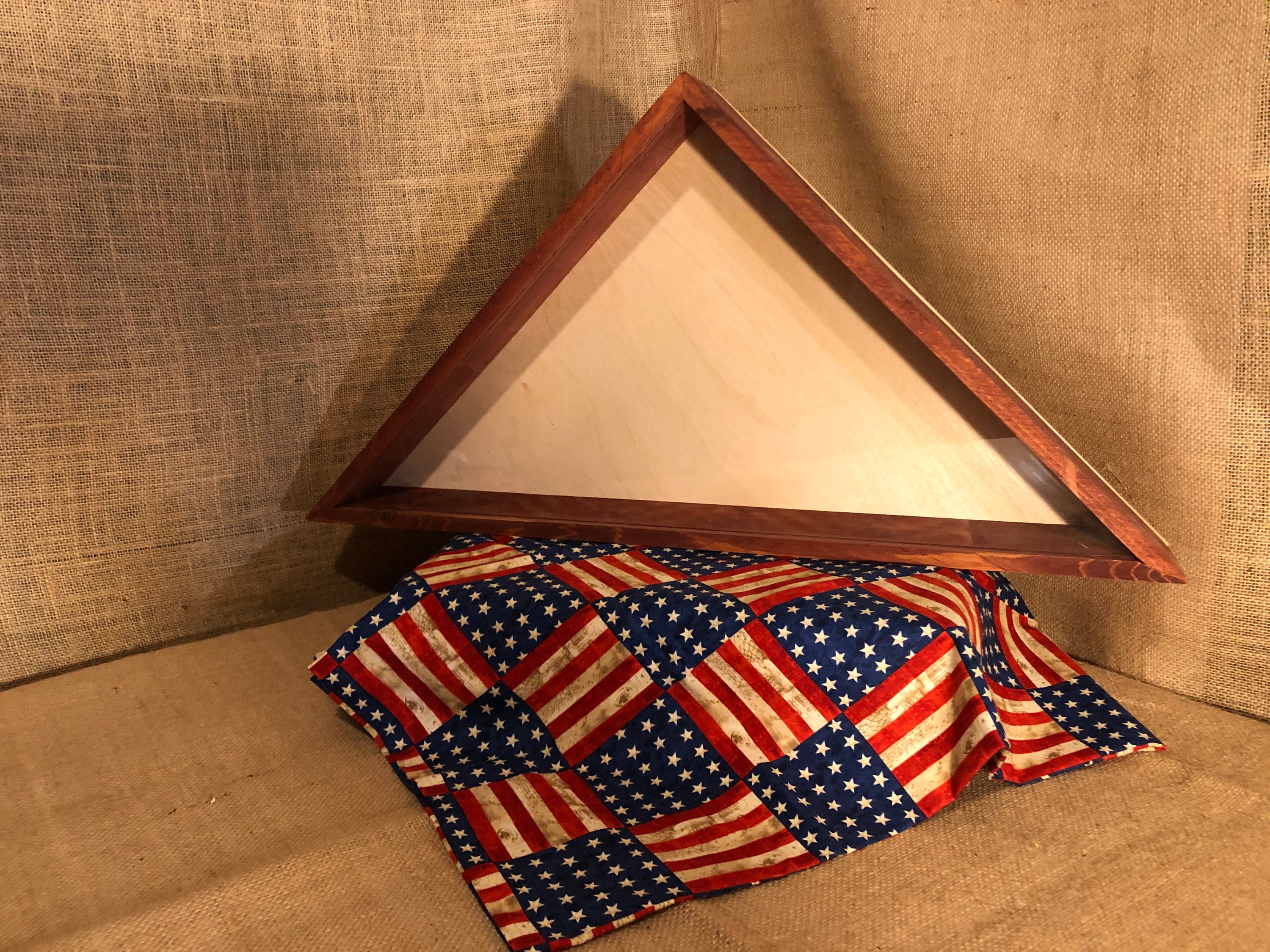 Veteran Burial Flag Shadow Box Etsy