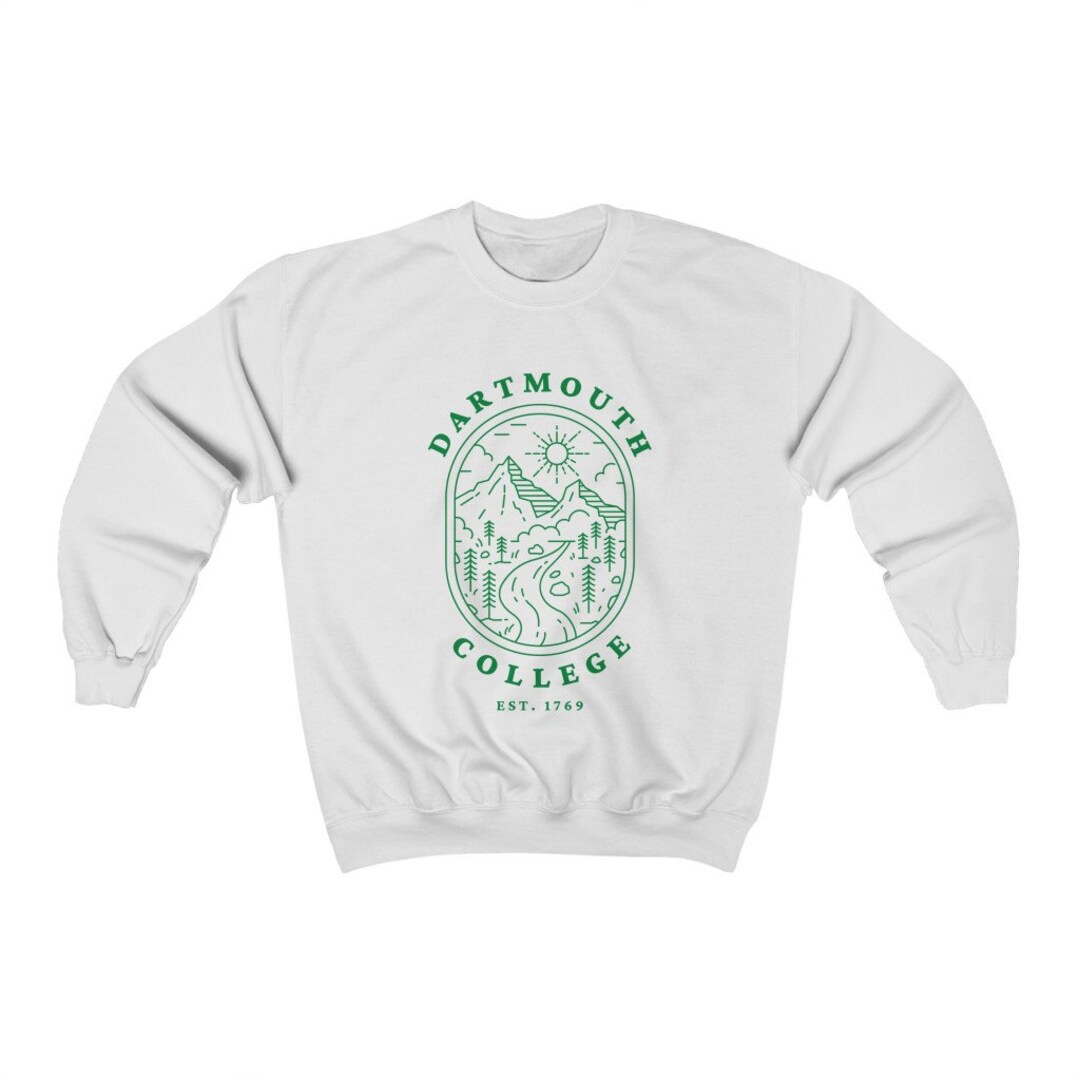 White college crewneck sale