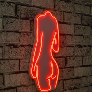 Sexy Woman Neon Custom Neon Handmade Neon Wall Signs and Messages LED Neon Flash Messages Neon Wall Decoration Neon Gifts
