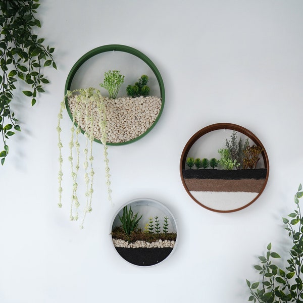 Groene Panda Metalen plantenbak Decoratieve metalen wandkunst DIY wanddecoratie Doe het zelf cadeaus Ontwerp het zelf Metalen bloembedden