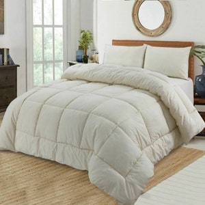 Organic Natural Cotton Coverless Duvet 