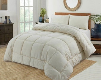 Organic Natural Cotton Coverless Duvet - 10.5 Tog