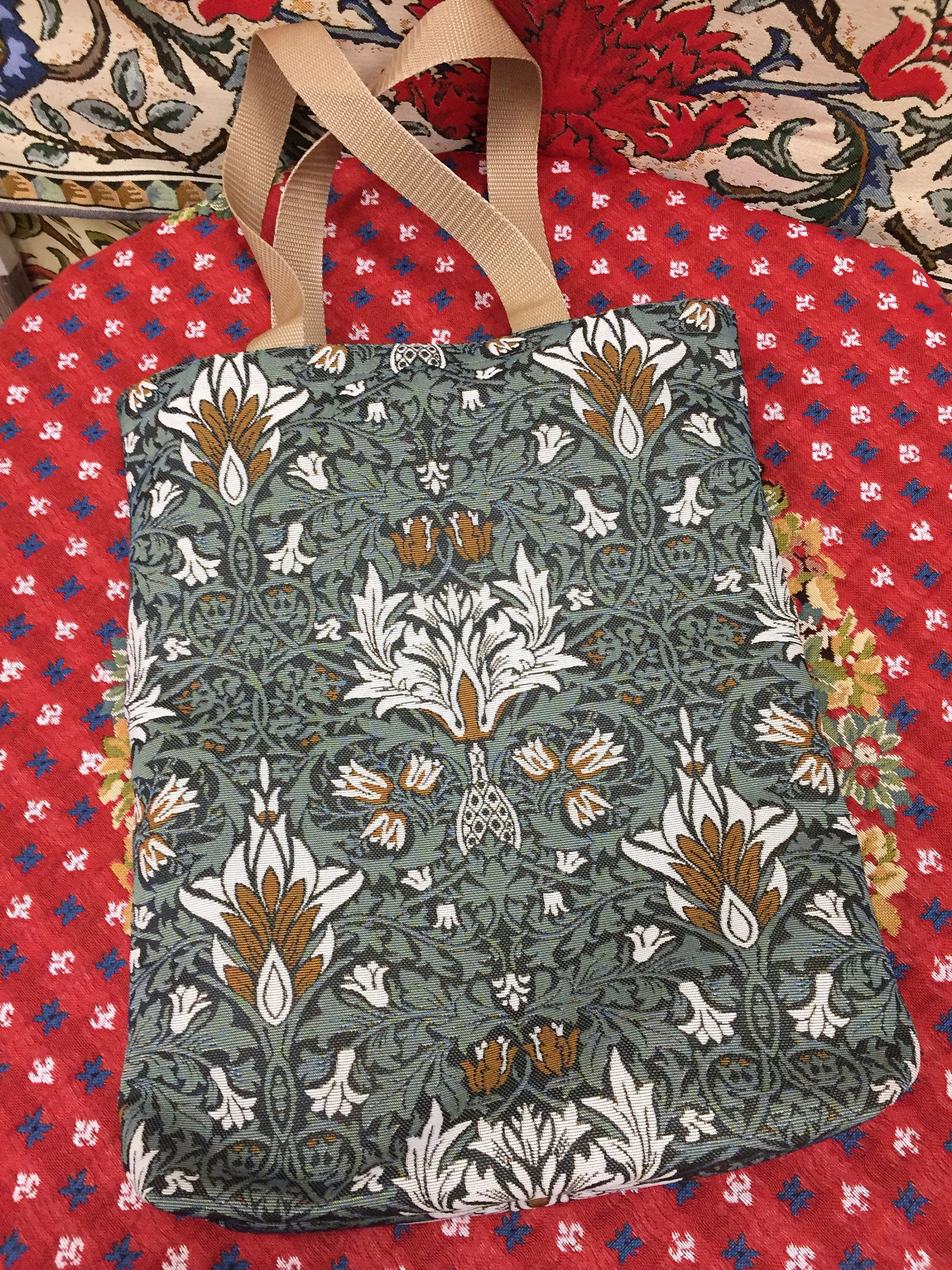 William Morris handbag-161342cm-37cmshoulder bag-woven | Etsy