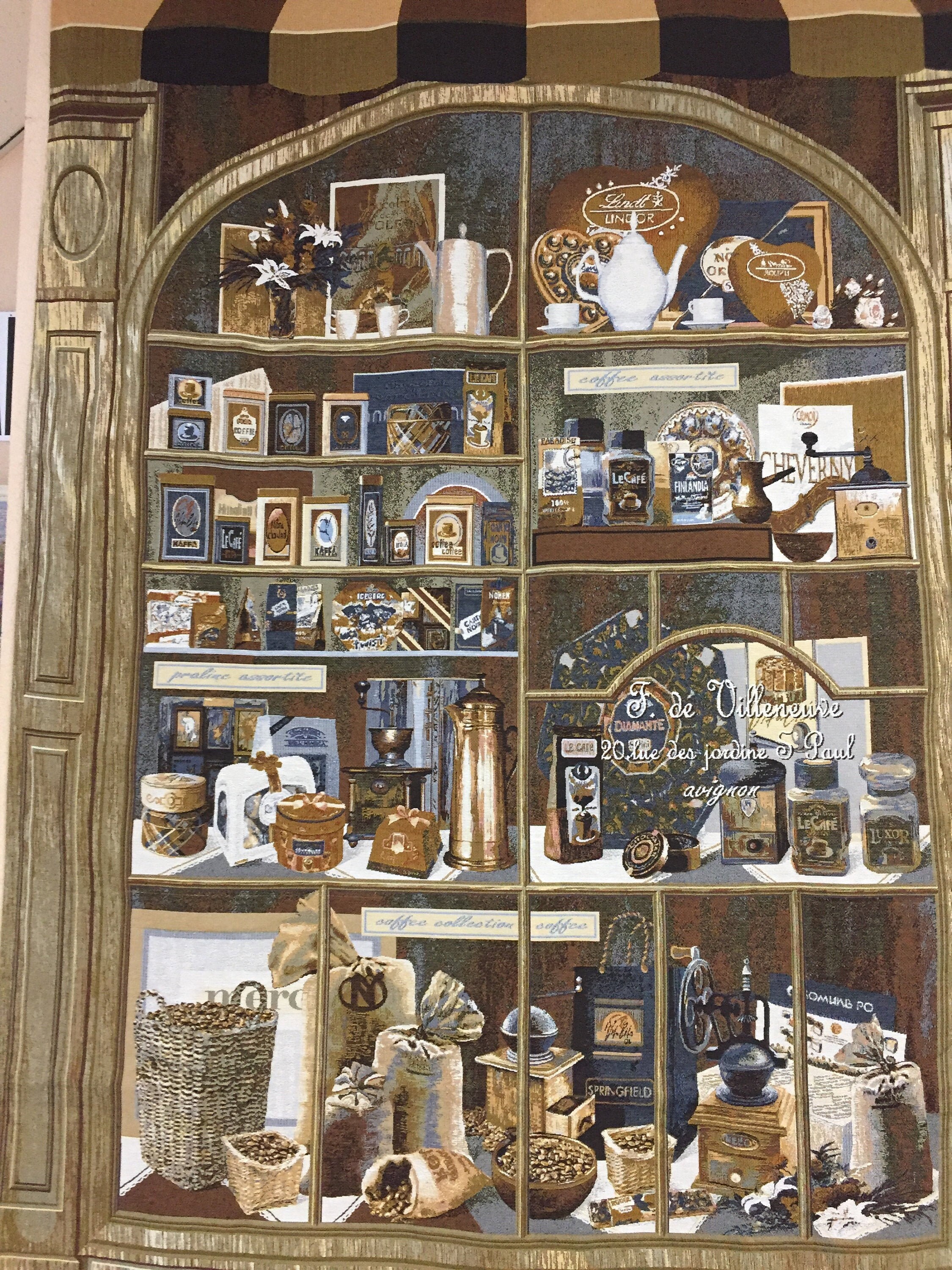 Tapestry Coffee wall decoration9854 Etsy