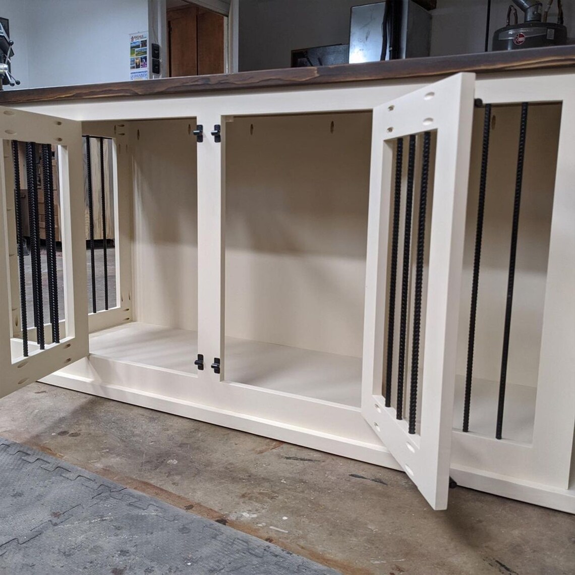 Large double dog kennel plans pdf file digital download Dog Etsy