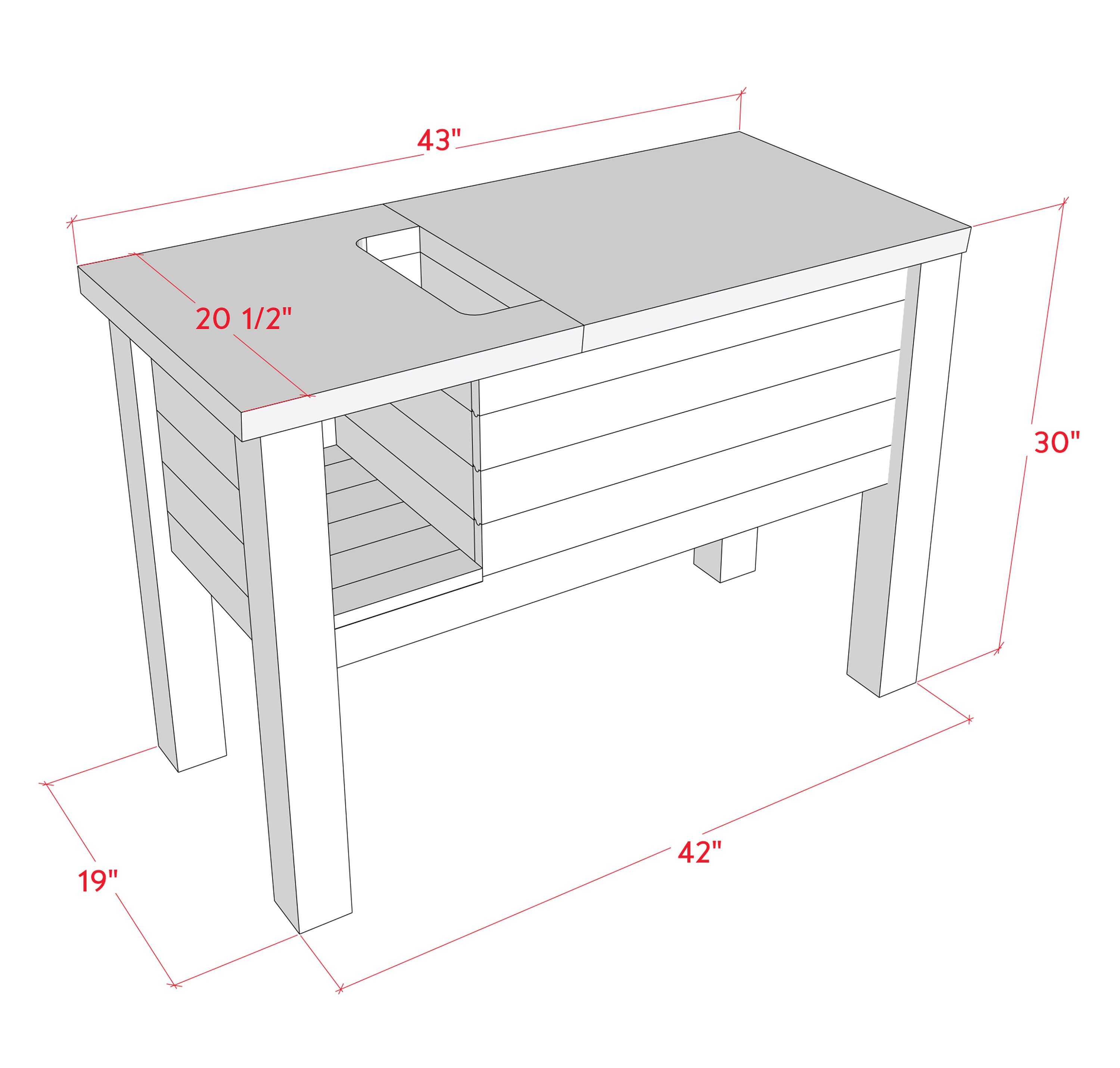 Cedar cooler box plans pdf file digital download Build cooler Etsy