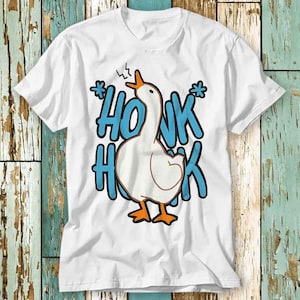 Honk Honk Madafakas Duck Goose T Shirt Top Design Unisex Ladies Mens Tee Retro Fashion Vintage Shirt S897